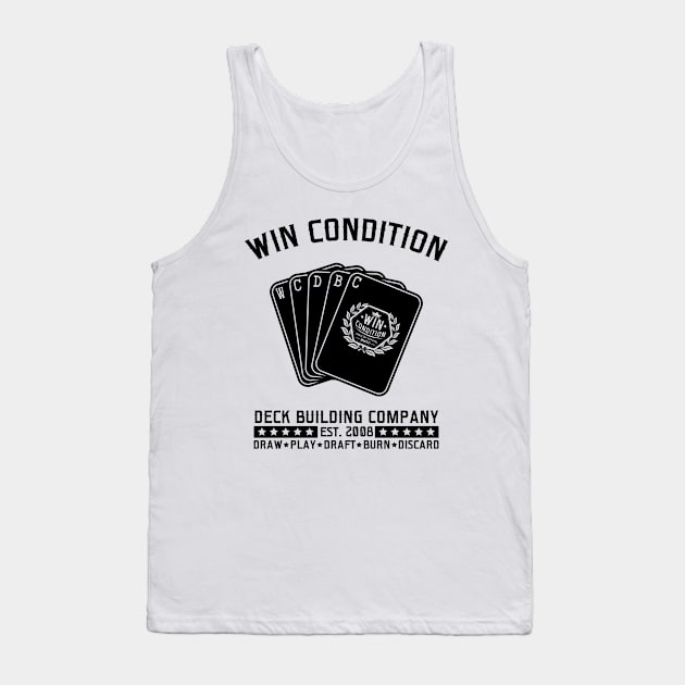 Win Condition Deck Building Company (Light Shirts) Tank Top by WinCondition